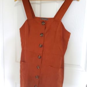 Brown Burgundy dress